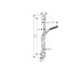 Душевый набор Raindance Alive Select S 3Jet EcoSmart 90 см S Chrome (24603000)