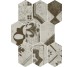 Плитка 30x45 Hup Upgrade Factory Esagoni Gray * - HUP Upgrade з колекції HUP Upgrade Del Conca