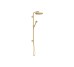 Душова система Axor One Showerpipe 280 1jet прихованого монтажу, Brushed Gold Optic (48790250)