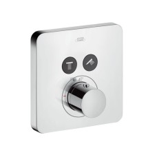 Термостат для двух потребителей Axor ShowerSelect скрытого монтажа хромированный 36707000