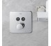 Термостат для 2-х споживачів Axor ShowerSelect прихованого монтажу, хром 36707000