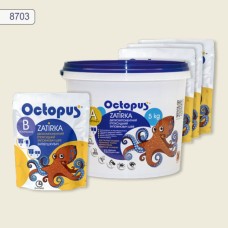 Двокомпонентна епоксидна затирка фуга для плитки і мозаїки ТМ "OCTOPUS", колір 8703 5 кг.