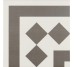 Декор Gris 001 20x20 Antigua Ribesalbes з колекції Antigua Ribesalbes