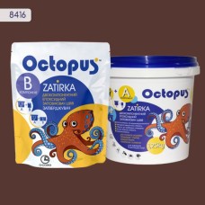 Двокомпонентна епоксидна затирка фуга для плитки і мозаїки ТМ "OCTOPUS",  колір  8416 1,25 кг