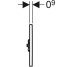 Кнопка слива для писсуара сенсорная Sigma (115.135.21.1) хром, Geberit Geberit