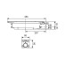 Сифон Drainprofile Standart 0.8 л/сек. горизонтальный отвод DN50 TECE (673002)