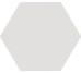 Плитка White 23.2x26.7 Hexa ITT з колекції Hexa ITT
