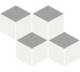 Мозаїка (24x30) Modulo Cubo Snow Rec - Snow з колекції Snow Fanal