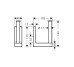 Тримач паперу запасний Axor Universal Rectangular, Brushed Bronze (42654140)