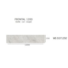 Підсходинка 15*120 Frontal Evolution White Stone 5571292