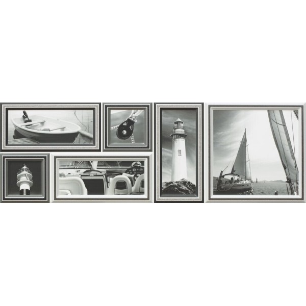 Декор (25x75) Decor Memories Gris 2 - Genova з колекції Genova Mallol