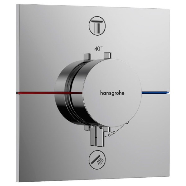 15572000 HG ShowerSelect Comfort E Зовнішня частина термостата на 2 споживачі, хром Бренди>Hansgrohe
