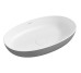 Умивальник 65*40*15,2 см накладний кам'яний Solid surface