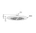 Душ верхний FRESHLINE 250мм