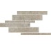 Мозаїка Ecru Modulo Listello Mix Sfalsato 21x40 La Roche Rex з колекції La Roche Rex