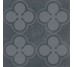 Плитка 20x20 Osd. Fiori Nero 20 - Ossidi - F164 з колекції Ossidi Marca Corona