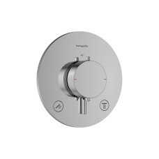 Термостат прихованого монтажу Ecostat Comfort S на 2 функції Chrome (33715000) Термостат прихованого монтажу Ecostat Comfort S на 2 функції Chrome (33715000)