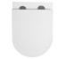DUN0930111W Unda Унітаз підвісний 495x360x390mm з кришкою soft-close, Vortex Flush, білий глянець (1 сорт)