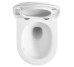 DUN0930111W Unda Унітаз підвісний 495x360x390mm з кришкою soft-close, Vortex Flush, білий глянець (1 сорт)