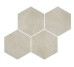 Декор 30x30 Malla Hexa Couvet Vison-Couvet-FN9T630141 з колекції Couvet Roca
