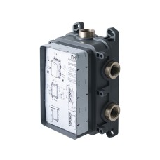 SMART BOX SLIM Универсальный встраиваемый корпус для термостатического смесителя на 1-3 выхода, подключение 1/2" (100238318)
