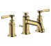 Смеситель Axor Montreux 30 для умывальника на 3 отверстия Lever, Polished Gold Optic 16535990