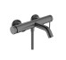 Смеситель Tecturis S для ванны, Brushed Black Chrome (73422340)