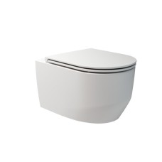 3030140W ART 3.0 Унитаз подвесной безобедочный с крышкой soft-close, Vortex Flush, белый матовый (1 сорт) 3030140W ART 3.0 Унитаз подвесной безобедочный с крышкой soft-close, Vortex Flush, белый матовый (1 сорт) Art 3.0