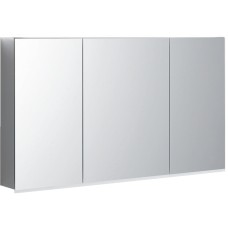 Зеркальный шкаф OPTION PLUS 120 см, с подсветкой и тремя дверями (500.592.00.1)