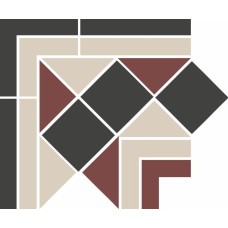 Спецелемент Melbourne 2 Corner 24x24 Borders Top Cer з колекції Borders Спецелемент Melbourne 2 Corner 24x24 Borders Top Cer з колекції Borders Borders Керамическая плитка TopCer