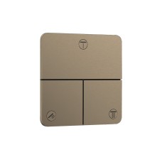 Перемикач ShowerSelect Comfort Q на 3 функції, Brushed Bronze (15587140)
