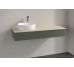ANTAO Тумба під умивальник 120x50x19 см, Leaf Green Matt Lacquer/Botticino (L11153HL)