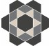 Вставка Malaca 30.9x30.9 Hexagon Inserts Top Cer з колекції Hexagon Inserts TopCer