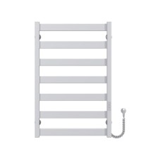 Полотенцесушитель электрический Harmony П7 500х800 крашеная сталь (Белый, WD04, Правое подключение)