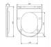 6101 Сидение duroplast slow-closing (427*360 мм)