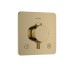 Термостат скрытого монтажа Ecostat Comfort Q на 1 функцию, Polished Gold Optic (33712990)