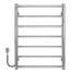 Рушникосушарка електрична Ladder П7 500х700 Deffi нержавіюча сталь (Хром, EF16, Ліве підключення) 