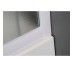 VI'Z квадратная душевая кабина 80~90*185см, регулируемый белый профиль, стекло Zuzmara (стекло+двери)