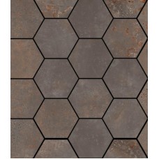 Мозаїка Hexagon Iron 27x32.5 Oxidart Sant Agostino з колекції Oxidart Sant Agostino Мозаїка Hexagon Iron 27x32.5 Oxidart Sant Agostino з колекції Oxidart Sant Agostino Oxidart Керамічна плитка SANTAGOSTINO — сторінка 2