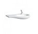 ALESSI ONE раковина-стiлешниця 90*50*16,5см, накладна, лiвосторон. крило-поличка, з отв.пiд змiш., з покриттям LCC