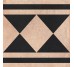 Плитка (22.5x22.5) B/N 019 - Barroco из коллекции Barroco Bestile