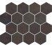 Мозаїка 28.7x34.4 99397 EsagonaT 16Anthracite Cerdisa Beton Design з колекції Beton Design Cerdisa