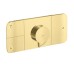 Термостат для 3-х потребителей Axor One, Brushed Brass 45713950