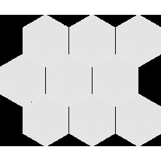 27x33 Cambia white lappato heksagon (36750) з колекції Cambia