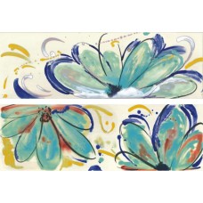 Декор (20x60) FLOWERS SEA MIX - Shades з колекції Shades