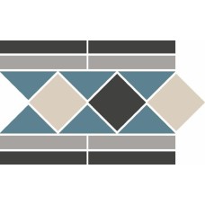 Бордюр B Border 20.1x28 Amsterdam Top Cer з колекції Amsterdam TopCer — португальская геометрическая мозаика и викторианская плитка — страница 7