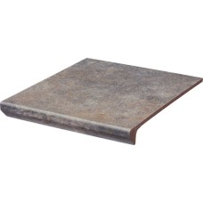 Ступенька с капиносом прямая Viano Grys 30x33 код 1190 Ceramika