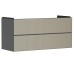 Тумба під умивальник Xevolos E 1180/475 з 2-ма шухлядами, Slate Matt Grey/Front Patterned Bronze (54186390)