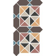 Декор B-2 Sheet 19.5x38.9 Bruges Top Cer з колекції Bruges Bruges Керамическая плитка TopCer