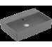 MEMENTO 2.0 Умывальник на столешницу 60х42 мм без отверстия под смеситель, Graphite (4A226FI4) Titan Ceram